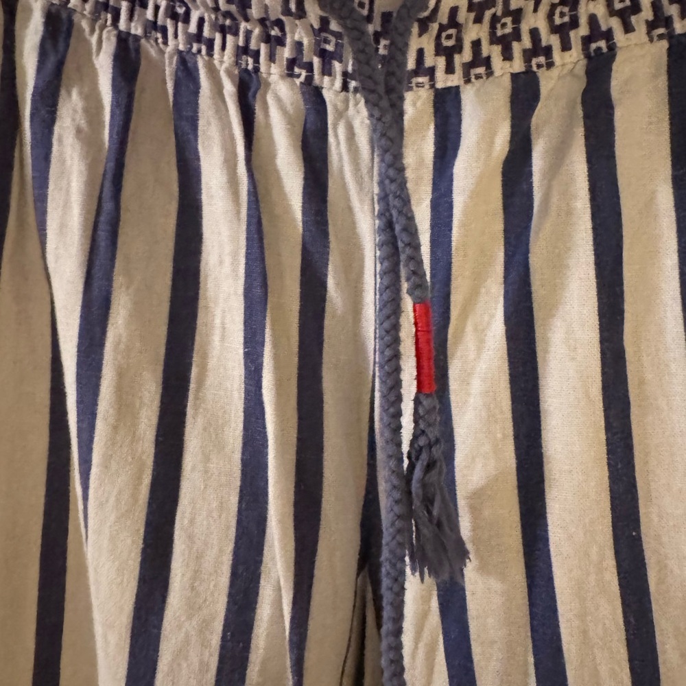 Indigo Rein Navy and White Striped Pants - Picture 6 of 10